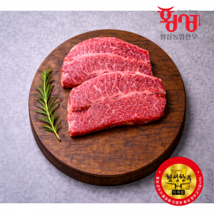 횡성농업한우 횡성한우 1+ 등급 부채살 200g