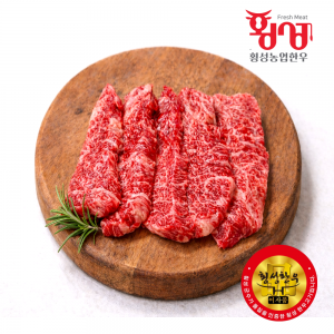 횡성농업한우 횡성한우 1+ 등급 업진살 200g